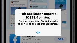 How to Fix This Application Requires iOS 13.4 or Later on iPhone and iPad?