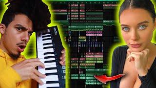 Making an Epic Beat From Lana Rhoades VOCALS W/ a Subscriber !!!