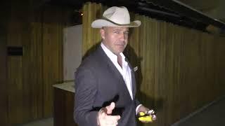 Billy Zane talks about his upcoming Sky One drama series, Curfew, outside Nice Guy in West Hollywood