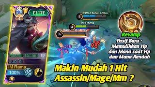 Clock of Destiny Pasif Dirubah Luo Yi Makin Mudah 1 HIT Assassin, Mage, MM? Mobile Legends