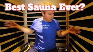 Best Sauna Ever - Lowest EMF Far Infrared Sauna On The Market - Top Rated Home Sauna Out Of 12 Brand