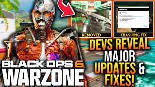 WARZONE: Devs Finally Address GAME BREAKING ISSUES! (NEW UPDATES Revealed)