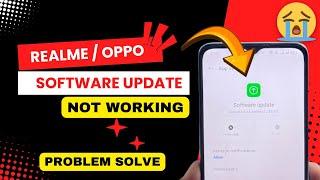 Realme Oppo Software Update Failed Problem | Software Update Problem Solve | Technicalbidu