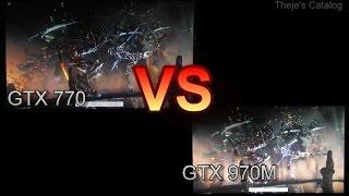 Nvidia GTX 770 vs GTX 970M