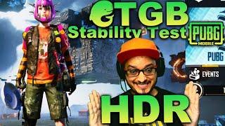 PUBG Mobile HDR Performance TEST in TGB - Small Funny GamePlay in TDM