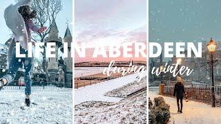 Week in my life living in Aberdeen, Scotland | Insta-worthy winter spots | VLOG