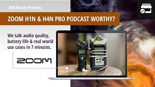 Zoom h1n vs Zoom h4n Pro Review: Podcast Worthy?! (#431)