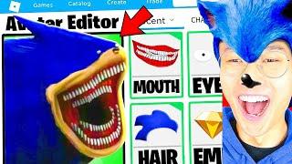 Making SHIN SONIC TAPES A ROBLOX ACCOUNT!? (SHIN SONIC VIRUS ATTTACKED US!)