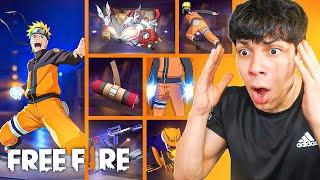 I CAN ONLY USE NARUTO THINGS IN FREE FIRE IT ENDS BADLY - Yair17