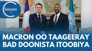 Macron oo taageeray bad doonista Itoobiya | Qubanaha VOA