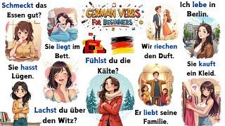 Essential German Verbs for Beginners: Master A1-A2 in One Video! 