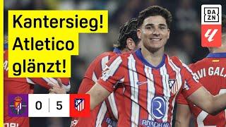 Torfestival! Atletico zerlegt Real Valladolid: Real Valladolid - Atletico Madrid | LaLiga | DAZN