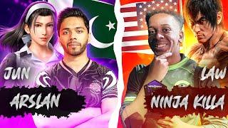 Bro celebrated his victory too early  | Arslan Ash (Jun) VS Ninja Killa (Law)