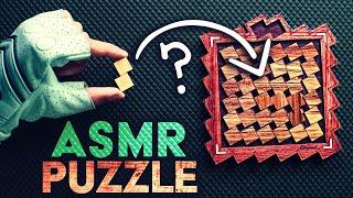 ASMR Trying to Solve the ELEGANCE WOOD PUZZLE (Part 1) NO TALKING