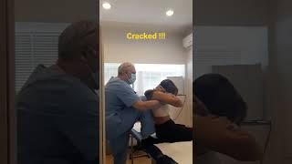 back cracking amsr chiropractic adjustment Evgeni Trigubov