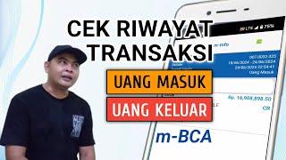 Cara Melihat Riwayat Transfer di m-Banking BCA