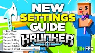 *UPDATED* Krunker.io BEST Settings 2020! Beginners Guide (Custom Crosshair, Scope, FOV)