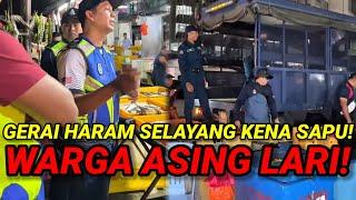 DBKL Mengamuk! Gerai Haram Kena Tebah