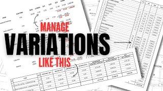 Your guide to contract variation and the procedure to do it with a variation example