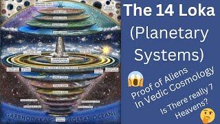 The 14 Planetary Systems or Loka | Vedic Cosmology of Heavenly & Hellish Planetary Systems Explained