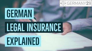 Legal Insurance Germany | German Legal Insurance EXPLAINED