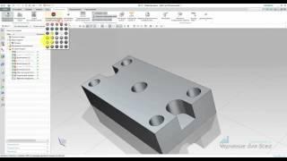 Фрезерная обработка в NX CAM