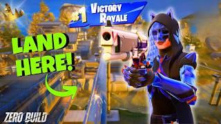 SECRET VAULT & EPIC WIN! Fortnite ZERO BUILD High Eliminations Gameplay (Chapter 6 Season 2)