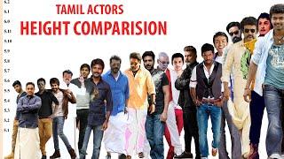 kollywood actors height comparision