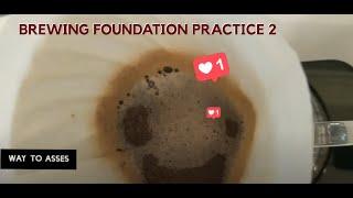 SCA Brewing Foundation Practice 2 - Drip Coffee Method (V60)