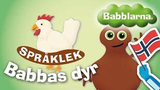 Babbas dyr – Språklek med Babblarna