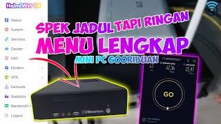 OpenWrt X86 Menu Lengkap Ringan, Anti Bengong | Mini PC Wearness Murah