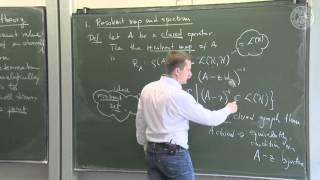 Spectra and perturbation theory - L08 - Frederic Schuller