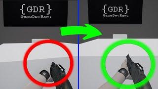 Fix Weapon Clipping / Sticking inside the walls in Unreal Enigine - Fast and Simple!