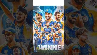 India Win World Cup Status | Team India T20 World Cup final win Status | India Champions Edit