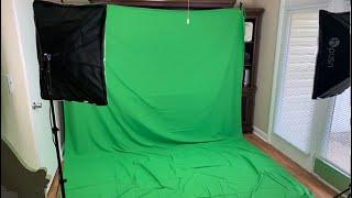 Neewer  Green Screen Green Backdrop Review, Best portable option yet!