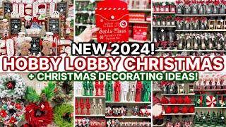 2024 HOBBY LOBBY CHRISTMAS DECOR SHOPPING GUIDE *SNEAK PEEK*  | Christmas Decorating Ideas