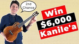 2ND CHANCE: WIN $6,000 Kanile'a Platinum Ukulele!