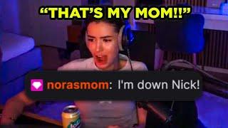 Nick flirts with Nora's Mom...