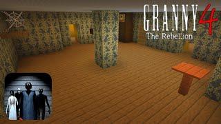 GRANNY 4 THE REBELLION HOUSE IN MINECRAFT