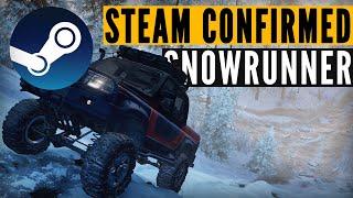 SnowRunner Steam release date OFFICIALLY confirmed (4K 60FPS)