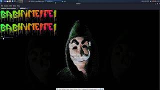 How to set an ASCII art Text in Kali linux terminal