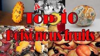 Top 10 Poisonous Fruits in The World |  These Fruits Can Kill You (Don't Miss This)