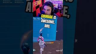 We got Travis is first  Win in Fortnite and this is what he said about @CouRageJD #shorts #gaming