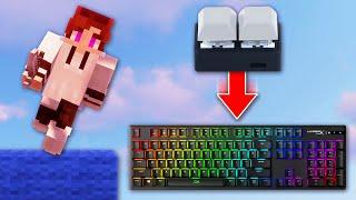 Bedwars But If I Die, My Keyboard Gets Bigger