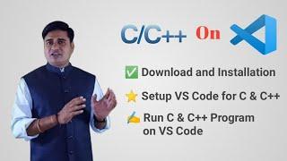 How to Run C Program in Visual Studio Code | How to setup visual studio code for c and c++