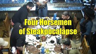 The Four Horsemen of Steakpocalapse at the Big Texan 72oz Challenge