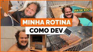 Minha ROTINA como PROGAMADOR JAVA em HOME OFFICE | Aproveitando um DIA DE SOL em SÃO PAULO