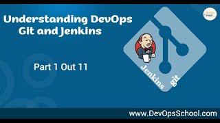 Understanding DevOps Git and Jenkins | Part 1 Out 11 |