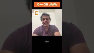 C++ vs JAVA, Which Is BETTER For PLACEMENTS? | Coding Ninjas