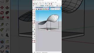 Organic Shapes With Soap Bubble Plugin In SketchUp #shorts #sketchup #sketchuptutorial #